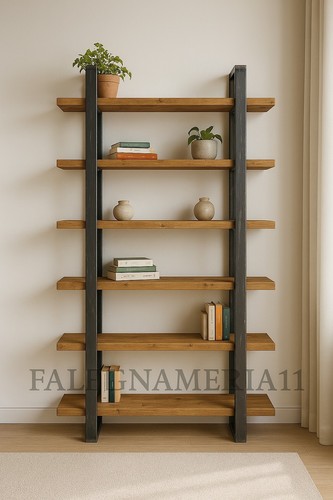 Libreria scaffale legno - libreria,