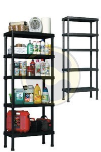 Scaffale per garage resina - per,