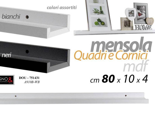 Mensola parete quadri - mensola,