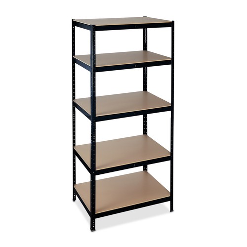 Scaffale metallo nero - metallo,