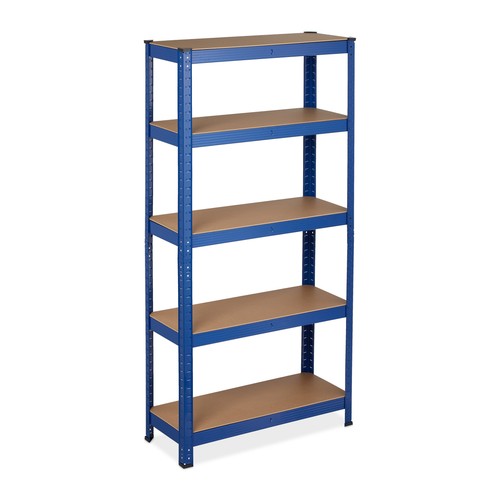 Scaffale blu con - , 875