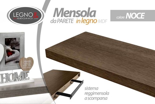 Mensola parete legno - da,