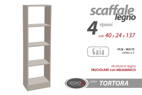 Scaffale libreria ripiani - libreria, 4