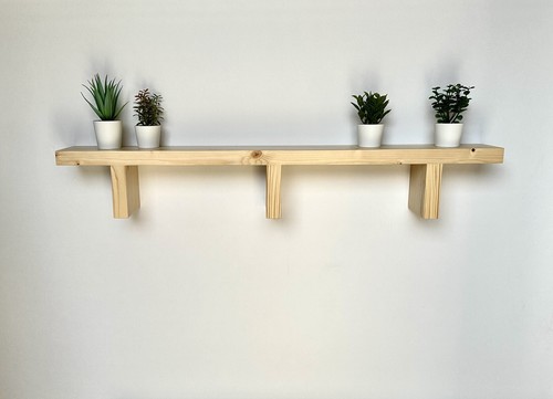 Mensola legno porta oggetti
