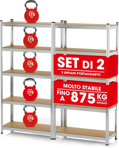 Easymaxx set scaffali - set, 2