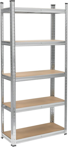 Scaffale metallo per - scaffale, in