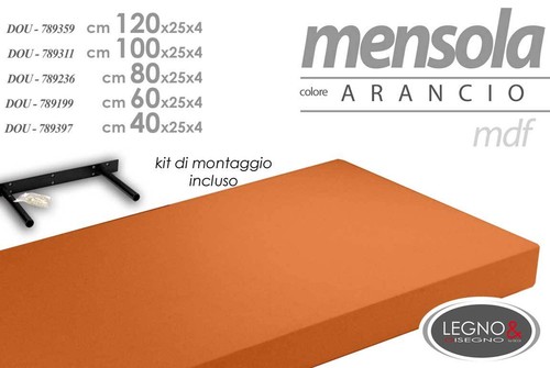 Mensola parete legno - mensola,