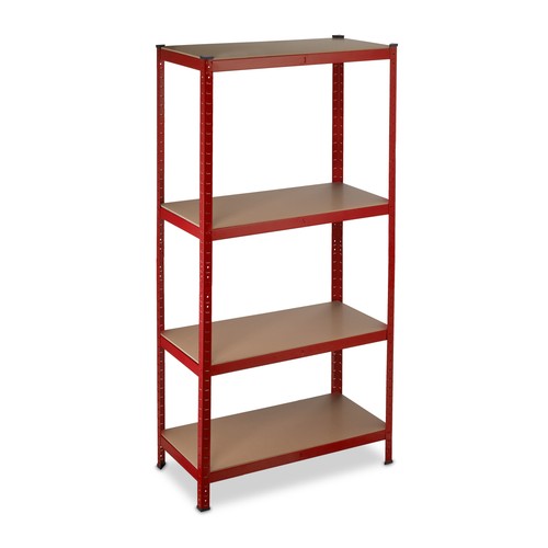 Scaffale acciaio rosso - in,