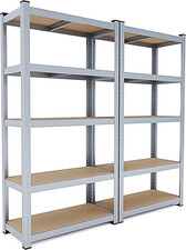 Set Di 2 Scaffali Per Garage