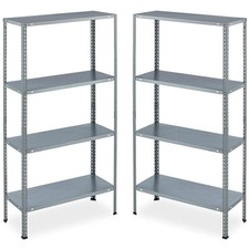 2 Scaffali a 4 Ripiani in